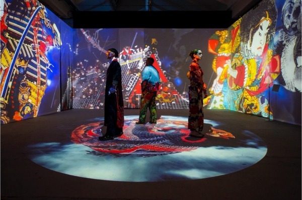 没入型展覧会「動き出す浮世絵展」東京で開催　名古屋やミラノで15万人以上動員