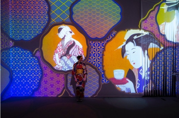 没入型展覧会「動き出す浮世絵展」東京で開催　名古屋やミラノで15万人以上動員