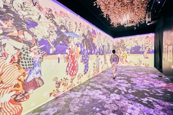 没入型展覧会「動き出す浮世絵展」東京で開催　名古屋やミラノで15万人以上動員