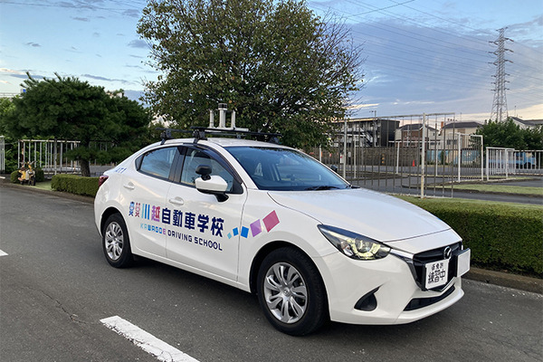 自動車学校に「AI教習車」導入を開始　企業向け研修やペーパードライバー講習に自動運転やAI画像解析技術を積極的に活用