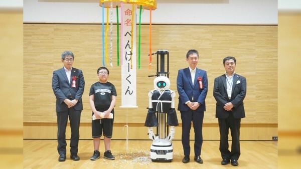 「ugo Pro」が画像解析AIロボット「べんけーくん」に変身　図書館で自律的に移動しながら蔵書を点検　岩手県平泉町