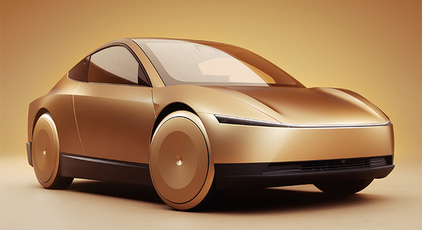 【速報】テスラがロボタクシーを発表 2026年生産開始、大型車「ロボバン」お披露目、ヒューマノイドの将来構想も語る