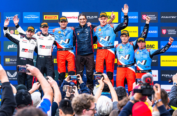 WRC チャンピオン争いは最終戦「ラリージャパン2024」へ　ドライバー選手権はヒョンデの争い、メーカー選手権はトヨタが猛追