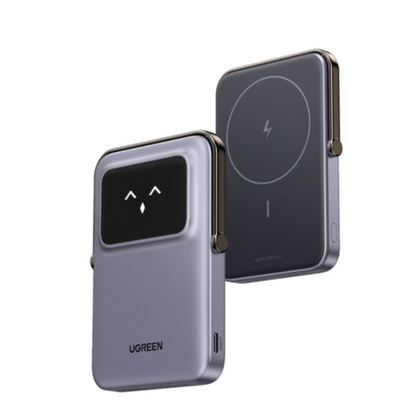 スマホにピタッ！キュートな表情で充電状況を知らせるマグネット式ワイヤレス充電対応モバイルバッテリーの国内販売を開始