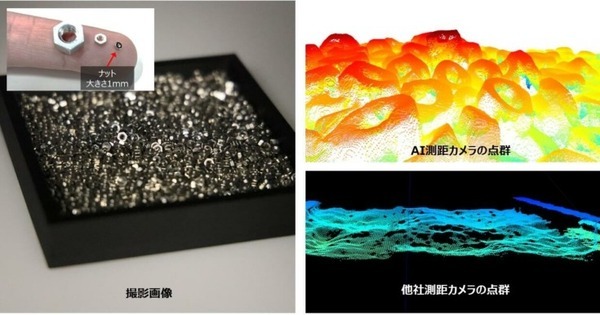 【世界初】京セラ 1mmの極小物でも距離と大きさを計測「AI測距カメラ」を開発　透明や反射する物体も高精度に計測