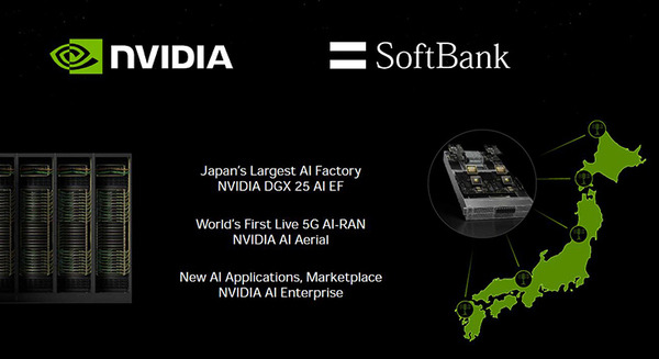 ソフトバンクとNVIDIAが「通信×AI」で連携 「リセットする」発言の意味、「全国20万基地局をAI-RANで作り直す」ポイント解説