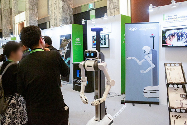 NVIDIAのイベントで生成AI対応「ugo +edge AI」を展示　ロボットに生成AIをどう活用する? ugoの松井CEOに聞く