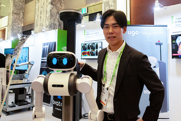 NVIDIAのイベントで生成AI対応「ugo +edge AI」を展示　ロボットに生成AIをどう活用する? ugoの松井CEOに聞く