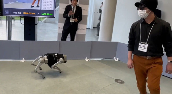 ソフトバンクが通信にAIを活用「AI-RAN」を四足歩行ロボットでデモ！生成AIやLLMでどう変わる？AITRASとNVIDIA AI Enterprize