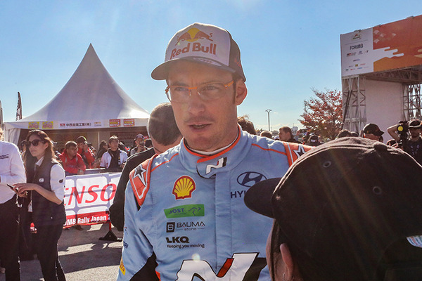 WRCラリージャパン直前インタビュー「ヒョンデvsトヨタのチャンピオン争い」「日本をどう思う?」などを聞く