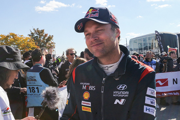 WRCラリージャパン直前インタビュー「ヒョンデvsトヨタのチャンピオン争い」「日本をどう思う?」などを聞く