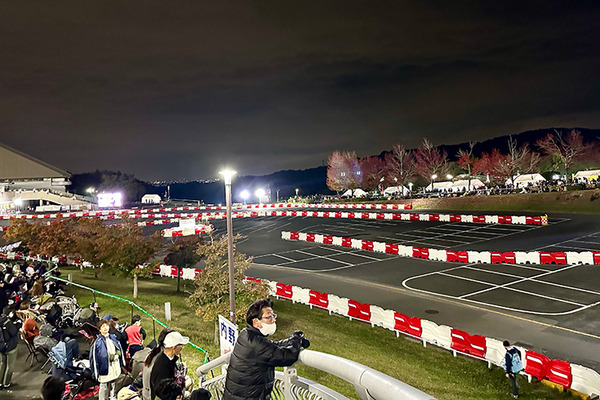 WRCラリージャパン　勝田貴元選手が岡崎ナイトステージで2連続トップタイム