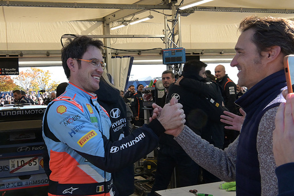 【速報】WRCラリージャパン ヌービルがドライバーズチャンピオンに輝く！トップ快走のタナックが痛恨のコースオフでリタイヤ
