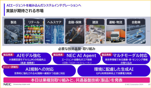 NECのCTOが「NECの先端技術開発」を発表　生成AI・大規模言語モデルの新Ver、生体認証の最新技術、図表を理解するAI など　NEC Innovation Day 2024