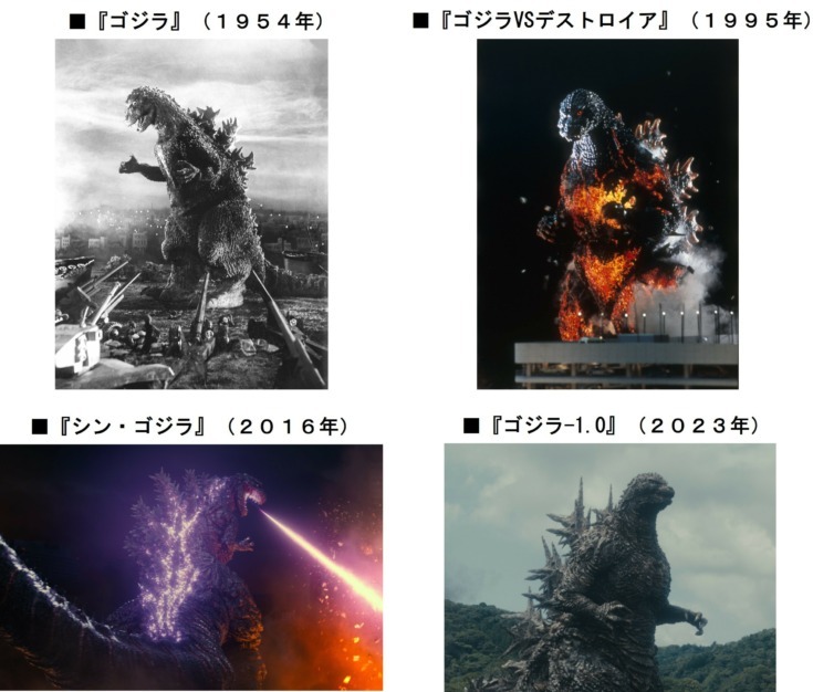 都庁にゴジラのプロジェクションマッピング第2弾　歴代のゴジラが東京の街を襲う　11月30日限定で初代ゴジラがやってくる