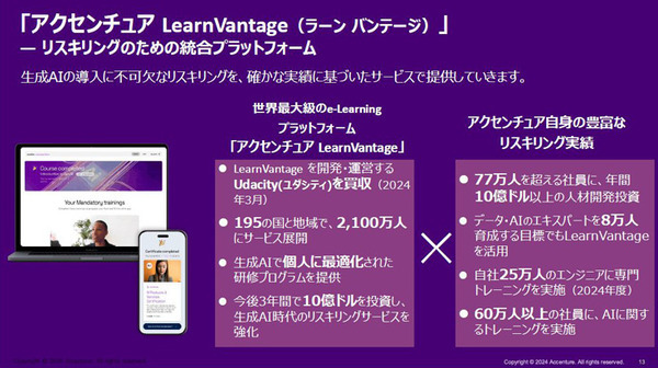 アクセンチュアが生成AIを軸にした新執行体制を発表 「既にほぼ全社員がAIエージェントを活用、成果を出し始めている」