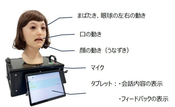 関西医科大学とテムザックが「医療面接トレーニング用ヒューマノイド」生成AI対応の会話ロボットを共同開発