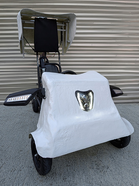 【動画あり】折り畳み式で持ち運べる次世代モビリティEV「Jo-Car」がナンバー取得、公道のテスト走行を開始