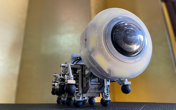 【動画】テムザックが16本脚の多脚ロボットを開発　スパイ映画みたい、何にどう使う?