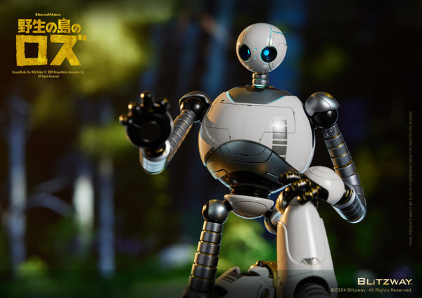 SFロボット映画『野生の島のロズ』の主人公を精巧に再現したアクションフィギュア登場　予約受付中