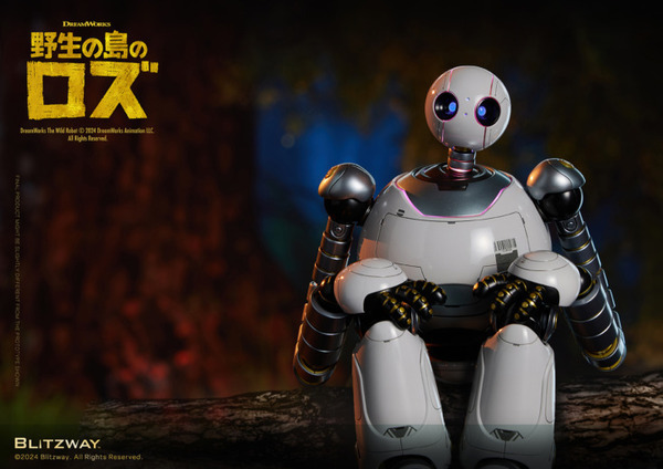 SFロボット映画『野生の島のロズ』の主人公を精巧に再現したアクションフィギュア登場　予約受付中