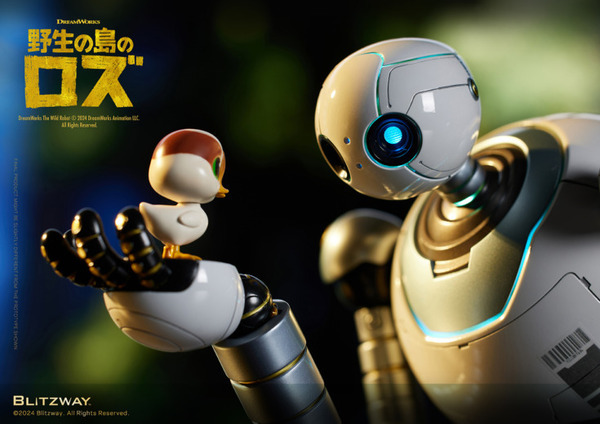 SFロボット映画『野生の島のロズ』の主人公を精巧に再現したアクションフィギュア登場　予約受付中