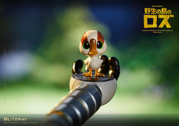 SFロボット映画『野生の島のロズ』の主人公を精巧に再現したアクションフィギュア登場　予約受付中