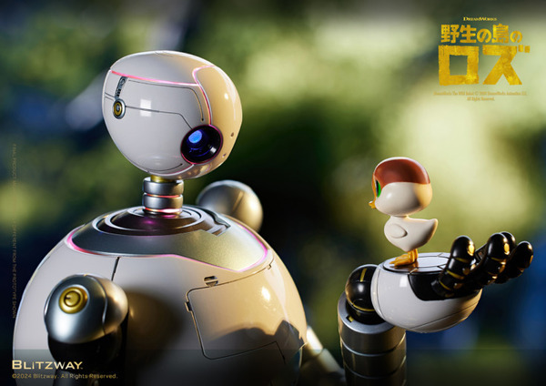 SFロボット映画『野生の島のロズ』の主人公を精巧に再現したアクションフィギュア登場　予約受付中