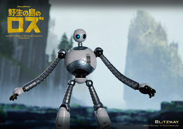 SFロボット映画『野生の島のロズ』の主人公を精巧に再現したアクションフィギュア登場　予約受付中