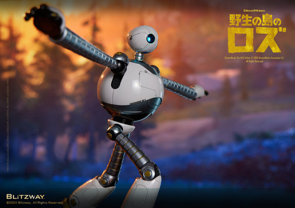 SFロボット映画『野生の島のロズ』の主人公を精巧に再現したアクションフィギュア登場　予約受付中