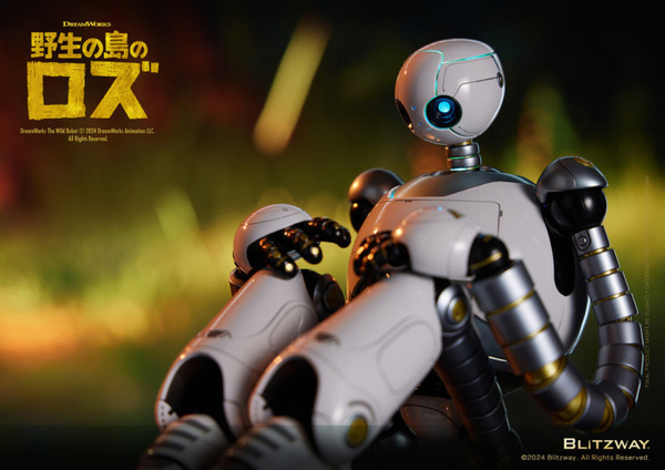 SFロボット映画『野生の島のロズ』の主人公を精巧に再現したアクションフィギュア登場　予約受付中