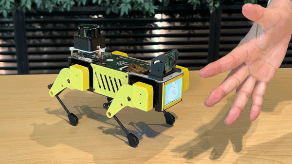 生成AIを搭載したロボット犬「Mini Pupper2」がMakuakeで予約開始　会話でコミュニケーション、ジャンケンや撮影物の説明も