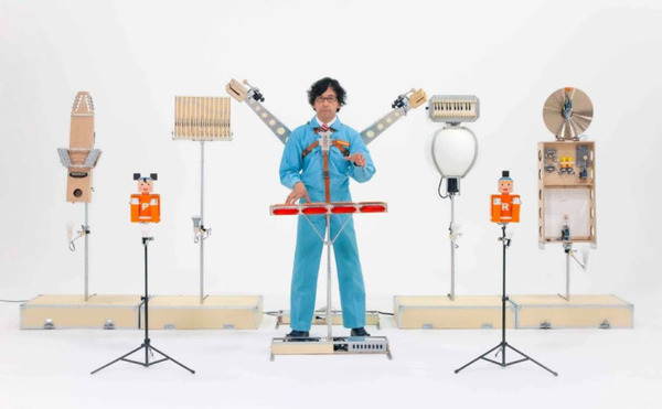 自動演奏機械・ロボットダンサー・ナンセンスマシーン・・明和電機の社長ひとり、軽自動車ラパンで47都道府県を巡るライブツアー発表