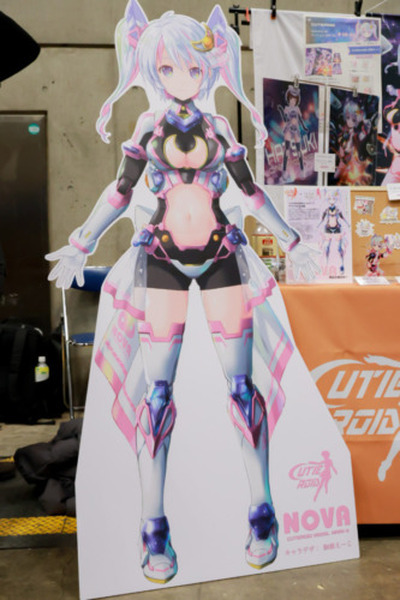 等身大フィギュアを作るプロジェクト「キューティーロイド」をワンフェス2025冬で展示　新型のデザインも披露