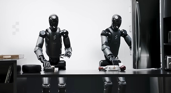 2体のヒューマノイドが協働する動画をFigure社が公開　OpenAIやMicrosoft、NVIDIAなどが出資