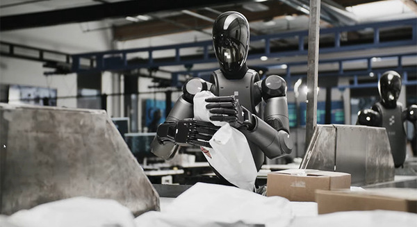 ヒューマノイドロボットが物流現場で働く未来像？ Figureがパッケージを認識・選別する動画を公開　OpenAIやMicrosoft、NVIDIAなどが出資
