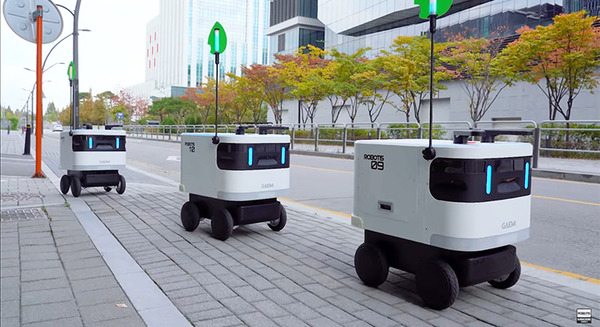 アスラテック、ROBOTIS社製の自動配送ロボットの取扱開始　屋内型と屋外型の2タイプ、エレベータを操作する機能も
