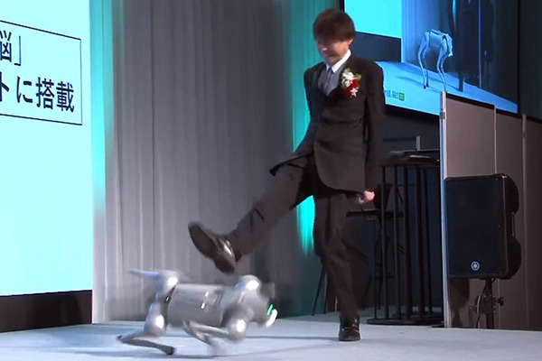 AIと仮想空間で群ロボットが自律進化！サイバーセキュリティの新課題　fuRo古田所長がスワームロボティクスをデモ