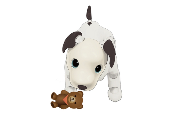 ソニー「aibo」がモノをくわえて遊んだり、ユーザーについて歩けるようになったよ！