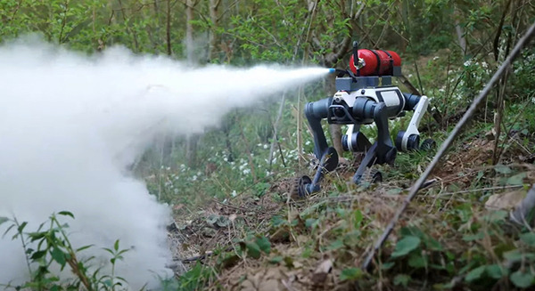 走破力と機動力がケタ違い！DEEP Robotics、車輪つきの四足歩行ロボットの性能を最新動画でチェック