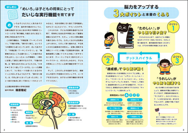ネコ型配膳ロボットとあそんで学んで脳を育てよう　「べラボット」がめいろブックに登場！