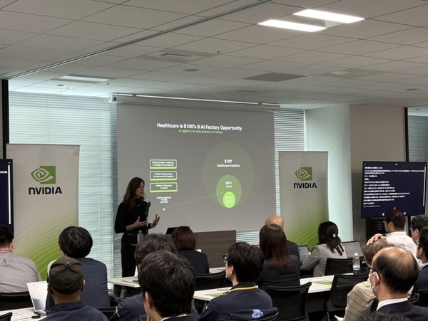 NVIDIA ヘルスケアと医療分野での生成AI活用　AIと自律型ロボットの重要性を語る