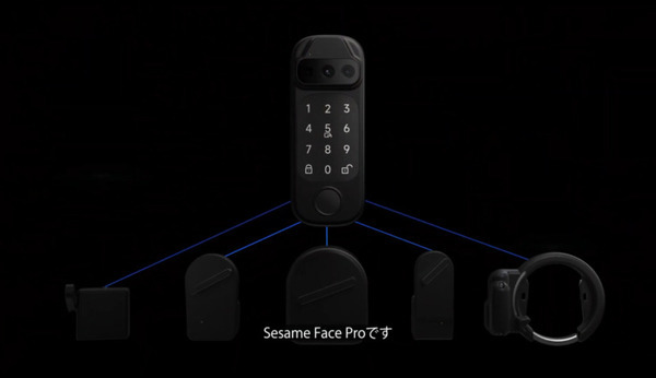顔・指紋・静脈の生体認証に対応したスマートロック「SESAMEフェイス」シリーズ発売　24時間で1万台を販売