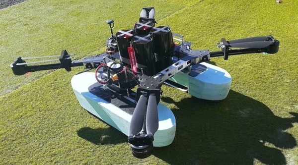 GMO AIR　ドローン展示会でヒューマノイドや四足ロボット、人命救助ドローンなど展示　VRやシミュレータ体験も