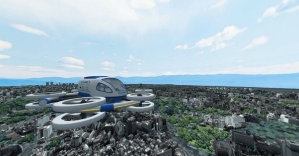 GMO AIR　ドローン展示会でヒューマノイドや四足ロボット、人命救助ドローンなど展示　VRやシミュレータ体験も