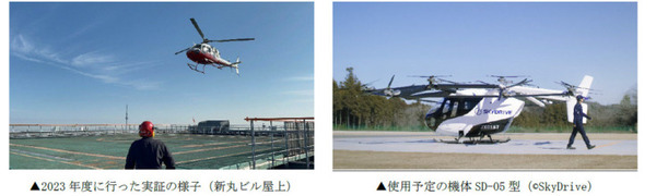 三菱地所、空飛ぶクルマ実証に参画　東京での実装と事業化に向けて兼松やSkyDriveと連携