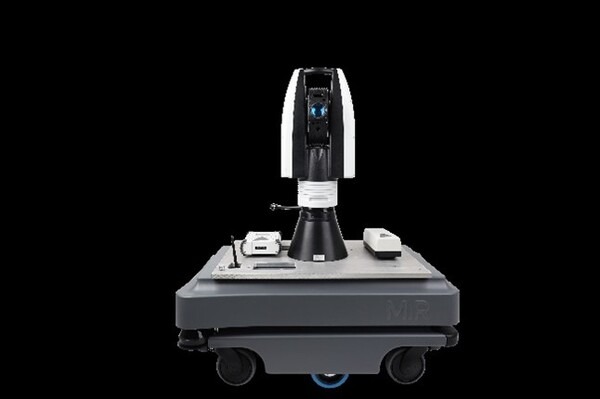 最大40mの距離から高精度にスキャンできる次世代レーザートラッカー「ATS800」登場
