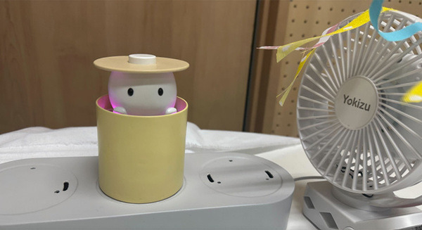 ヒトの行動を促すロボット「ぽっちゃん」登場　日本科学未来館の常設展示「ハロー! ロボット」