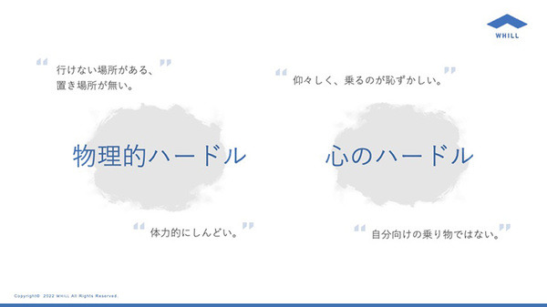 人だけではなく、モノも自動で近距離移動する社会　WHILLが描く未来のモビリティ