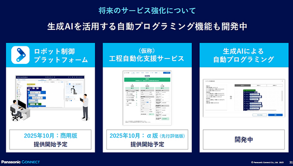 異種ロボットを一括制御、導入期間を50％短縮へ！パナソニック 連携する12社を発表　製造・物流の自動化革命に挑む、生成AIも活用へ